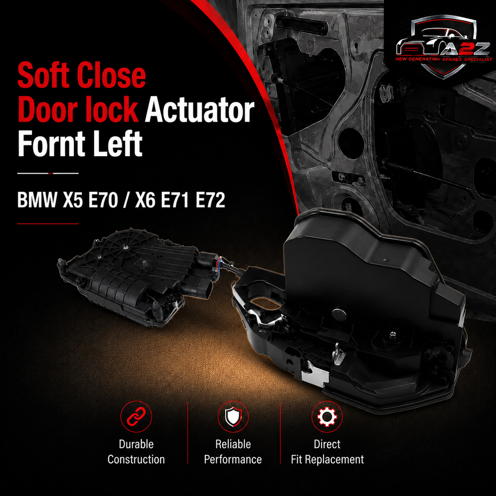 Soft Close Door lock Actuator Fornt Left 51217315019, Fornt Right 51217315022 Compatible With BMW X5 E70 / X6 E71 E72