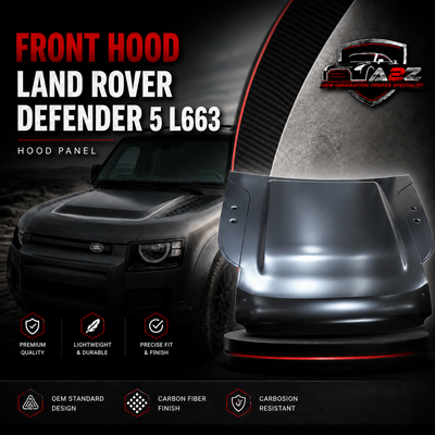 Front Hood LR131291 Compatible With Land Rover Defender 5 L663