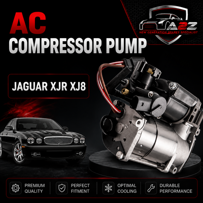 Ac Compressor Pump C2C2450 C2C27702 C2C27702E C2C22825 Compatible With Jaguar XJR XJ8