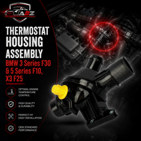 Thermostat Housing Assembly 11538635689 11537633477 Compatible With BMW 3 Series F30 & 5 Series F10, X3 F25 Tag-E-84