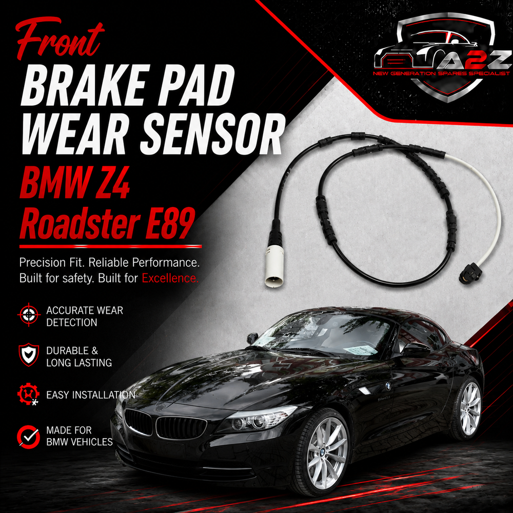 Front Brake Pad Wear Sensor 34356792563 34356792567 Compatible With BMW Z4 Roadster E89