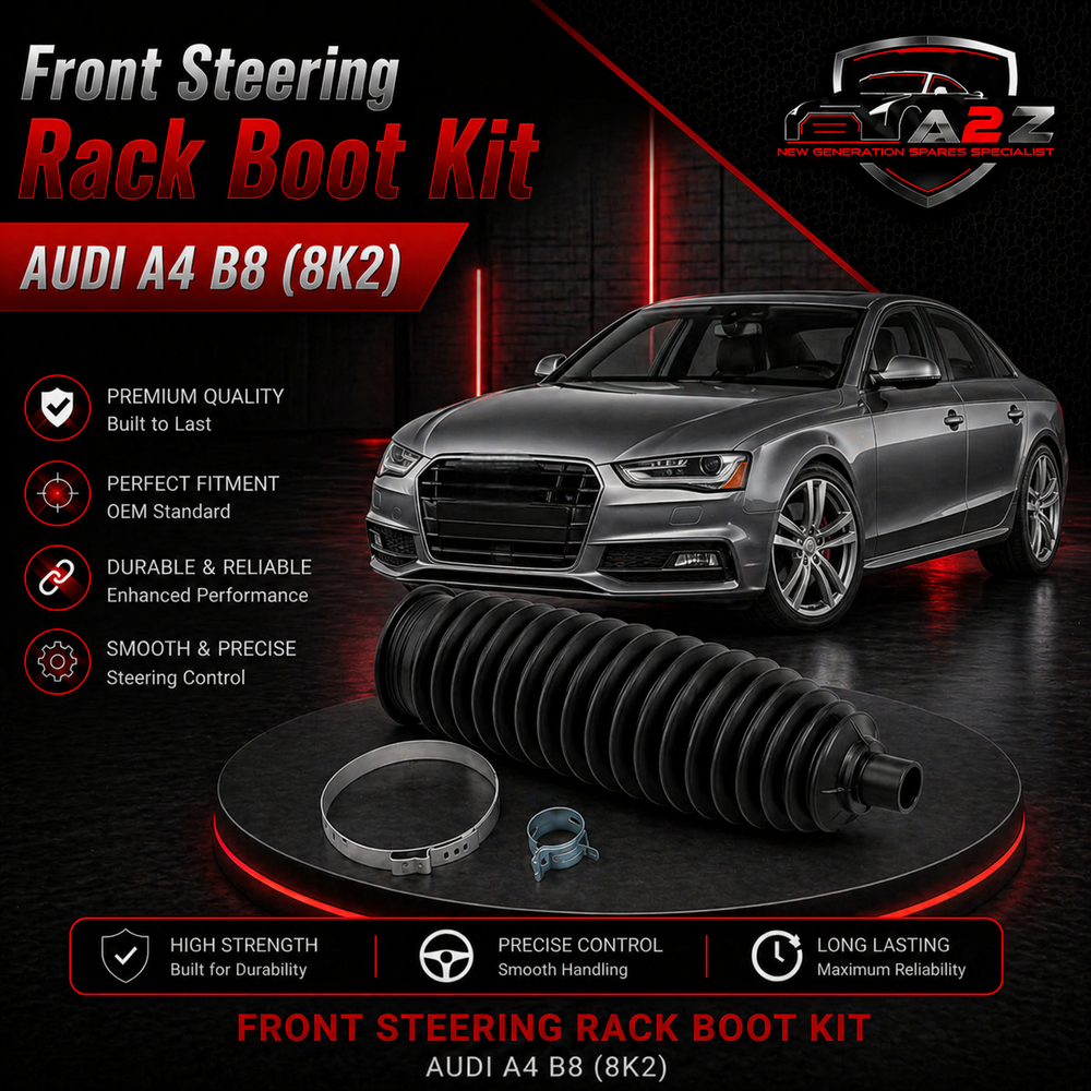Front Steering Rack Boot Kit 4G0423831  Compatible With AUDI A4 B8 (8K2) | A4 / S4 & A6 C7 (4G2, 4GC) | A6 / S6 & A6 C7 Avant (4G5, 4GD) | A6 / S6 & A8 D4 (4H2, 4H8, 4HC, 4HL) | A8 / S8 | A8L & Q5 (8RB)