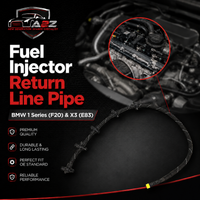 Fuel Injector Return Line Pipe 13537807228 13537803845 Compatible With BMW 1 Series (F20) & X3 (E83)