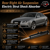 Rear Right Air Suspension  Electric Strut  Shock Absorber 4F0616032 4F0616032A 4F0616032D 4F0616032E 4F0616032F Compatible With AUDI A6 C6 (4F2) | A6 / S6