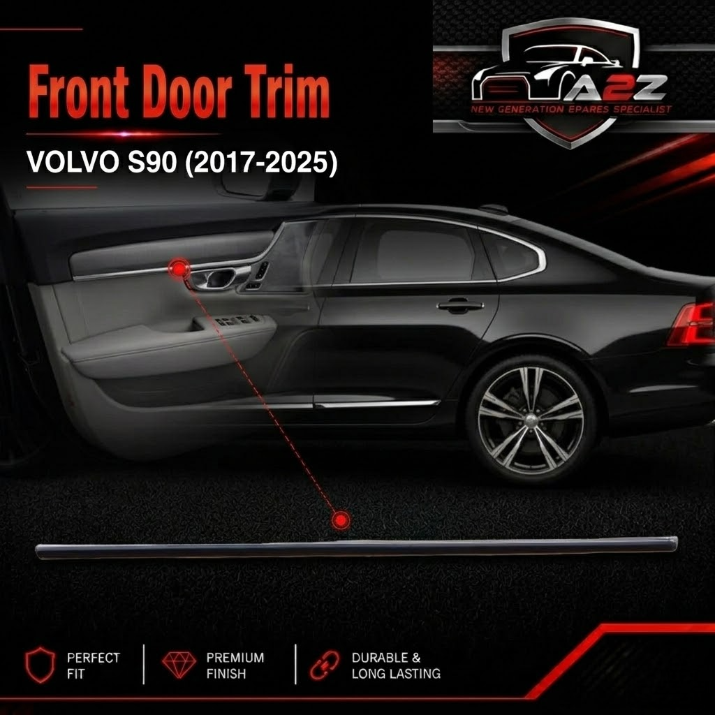 Front Door Trim Left 31447623 & Right 31447624 Compatible With VOLVO S90 [2017-2025]
