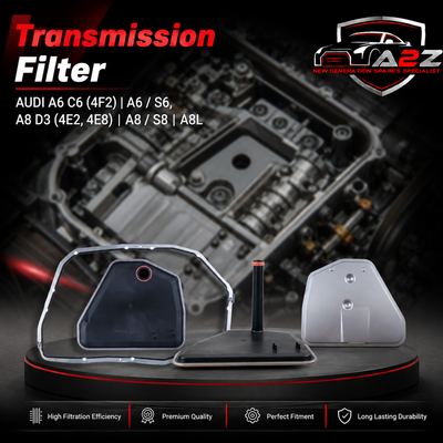 Transmission Filter 09L321371A & EG932HD469 & HX164D1 Compatible With AUDI A6 C6 (4F2) | A6 / S6, A8 D3 (4E2, 4E8) | A8 / S8 | A8L Tag.339