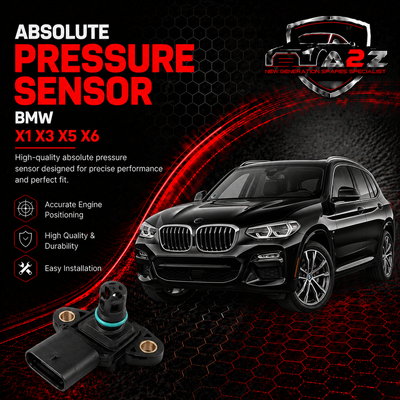 Absolute Pressure Sensor 13627843531 Compatible With BMW X1 X3 X5 X6