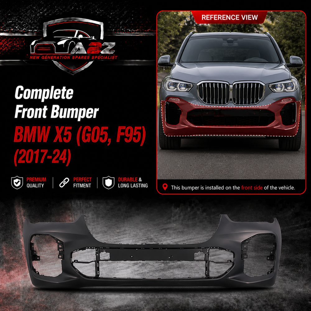 Complete Front Bumper 51118099125 Compatible With BMW X5 (G05, F95) (2017-24) Tag No.427