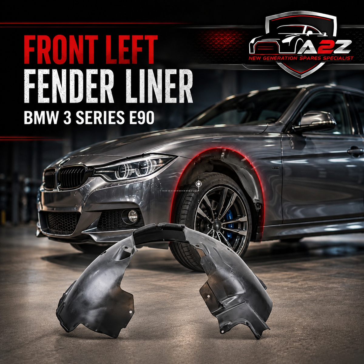 Front Left Fender Liner 8R0821171 8R0821171F 8R0821171E 8R0821171G Compatible With AUDI Q5 8R (2009-2015) Tag-FEA-12
