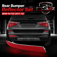 Rear Bumper Reflector Compatible With BMW X3 F25 Rear Bumper Reflector Left 63147217315 & Right 63147217316 Tag-RB-61