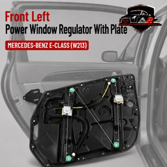 Front Left Power Window Regulator With Plate 2137205105 A2137205105 Compatible with MERCEDES-BENZ E-CLASS (W213)