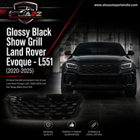Glossy Black Show Grill LR155545 Compatible With Land Rover Range Rover Range Rover Evoque - L551 (2020-2025) Tag No.67