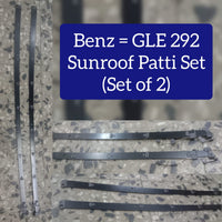 Sunroof Patti Compatible With MERCEDES-BENZ GLE (W292)