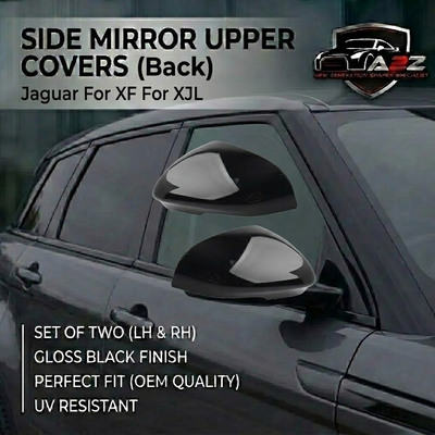 Side Mirror Upper Cover Right & Left Compatible With Jaguar  For XF  For XJL