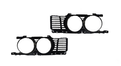 Headight Grills Left 51131944137 & Right 51131944138 Compatible With BMW 5 Series E34 (1995-98)