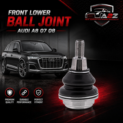Front Lower Ball Joint Right & Left 4M0407689C 4M0407689B Set Compatible With AUDI A8 Q7 Q8
