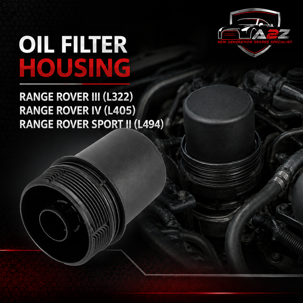 Oil Filter Housing LR023041 Compatible With RANGE ROVER III (L322) RANGE ROVER IV (L405) RANGE ROVER SPORT II (L494)