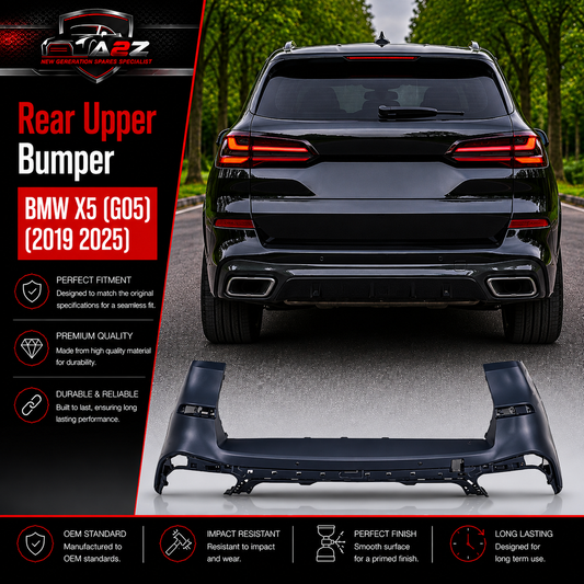 Rear Upper  Bumper 51115A0BD57 Compatible With BMW  BMW X5 (G05) (2019 2025) Tag No.101