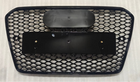 RS5 Full Black Honeycomb Show Grill Compatible With Audi = A5 (2012-16) Tag No.192