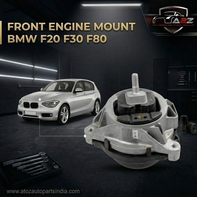 Front Engine Mount Set Compatible With BMW 1 Series  F20 & 3 Series F30, F80 Engine Mount Left 22116787657 & Right 22116787658
