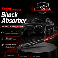 Front (Left & Right Same) Shock Absorber 4F0413031AR Compatible With AUDI A6 C6 (4F2) | A6 / S6 (1 Set)