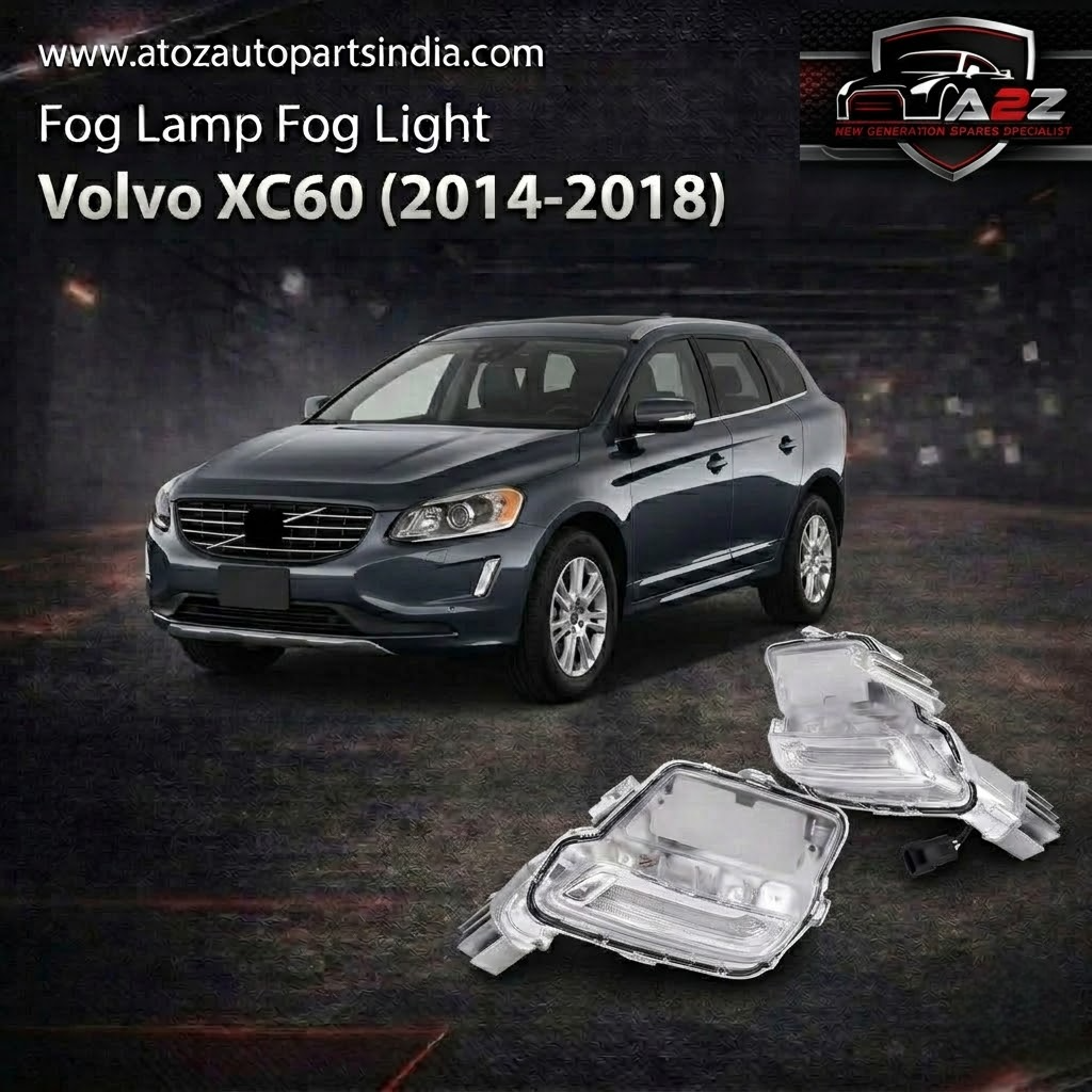 Fog Lamp Fog Light Compatible With Volvo XC60 (2014-2018) Fog Lamp Fog Light Left 31364330 & Right 31364331
