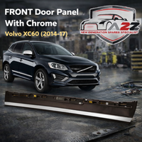 Front Door Panel With Chrome Left 31333816 Compatible With Volvo XC60 (2014-17)