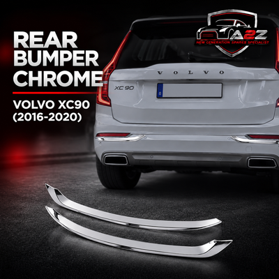 Rear Bumper Chrome Left 31383856 & Right 31383857 Compatible With VOLVO XC90 (2016-2020) Tag No.21