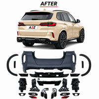 Rear Bumper Body Kit Compatible With BMW X5 G05 (2019-2022)  Upgrade To M Sport Mp M Performance X5m (Shipping Cost Not Included In Price)
