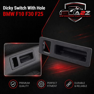 Dicky Switch With Hole 51247368753 51244866142 51247240830 51247463162 Compatible With BMW 5 Series F10 & 3 Series F30, X5 F25 Tag-SW-71