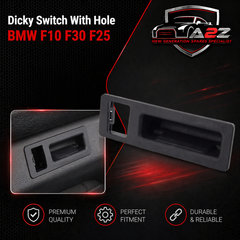 Dicky Switch With Hole 51247368753 51244866142 51247240830 51247463162 Compatible With BMW 5 Series F10 & 3 Series F30, X5 F25 Tag-SW-71