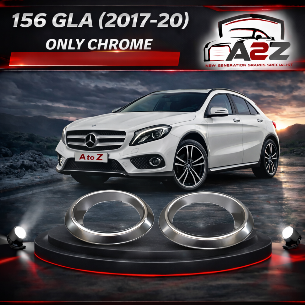 Fog Lamp Cover (Only Chrome) Left 1568856300 Right 1568856400 Compatible With Mercedes Benz  GLA CLASS W156 Tag No.213