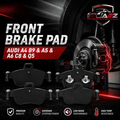 Front Brake Pad 8W0698151AC 2240201 P85164 Compatible With AUDI A4 B9 & A5 & A6 C8 & Q5