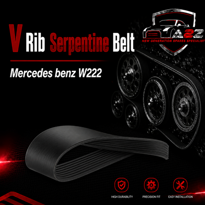 V-ribbed Serpentine Belt 0039938796 Compatible With Mercedes benz W222