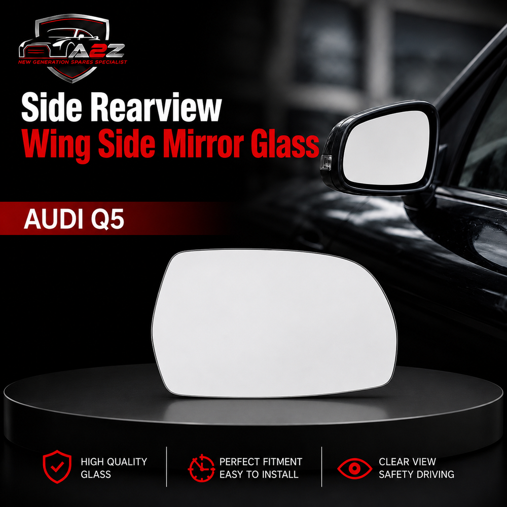 Side Rearview Wing Side Mirror Glass Left 8WD857536 & Right 8WD857537 Compatible With AUDI Q5 N.M