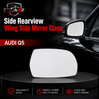 Side Rearview Wing Side Mirror Glass Left 8WD857536 & Right 8WD857537 Compatible With AUDI Q5 N.M