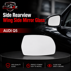 Side Rearview Wing Side Mirror Glass Left 8WD857536 & Right 8WD857537 Compatible With AUDI Q5 N.M