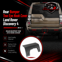 Rear Bumper Tow Eye Hook Cover DPO500011PCL Compatible With Land Rover Discovery 4