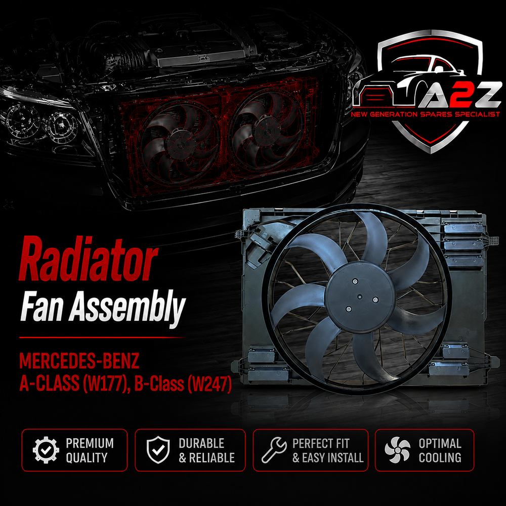 Radiaor Fan Assembly 2479060100 Compatible With MERCEDES-BENZ A-CLASS (W177), B-Class (W247)