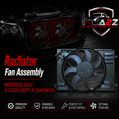 Radiaor Fan Assembly 2479060100 Compatible With MERCEDES-BENZ A-CLASS (W177), B-Class (W247)