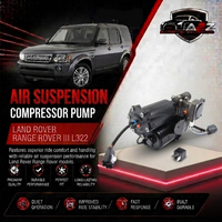 Air Suspension Compressor Pump LR025111 LR041777 LR015089 LR006201 Compatible With LAND ROVER RANGE ROVER III L322
