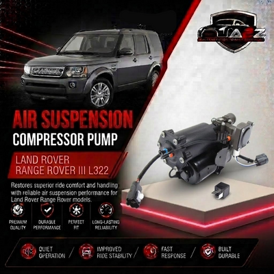 Air Suspension Compressor Pump LR025111 LR041777 LR015089 LR006201 Compatible With LAND ROVER RANGE ROVER III L322