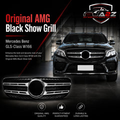 Original AMG Black Show Grill Compatible With  Mercedes  Benz GLS-Class W166  Teg 234