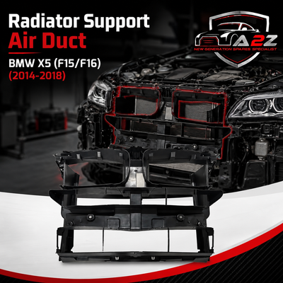 Radiator Support Air Duct 51747343798 Compatible With BMW X5 (F15/F16) (2014-2018)