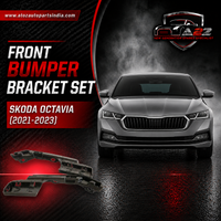 Front Bumper Bracket Set Left 5E3807183 & Right 5E3807184 Compatible With Skoda Octavia (2021-2023) Tag No.369