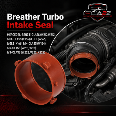 Breather Turbo Intake Seal 6420940180 Compatible With MERCEDES-BENZ E-CLASS (W212,W213) & GL-CLASS (X166) & GLE (W166) & GLS (X166) & M-CLASS (W164) & R-CLASS (W251, V251) & S-CLASS (W222, V222, X222)