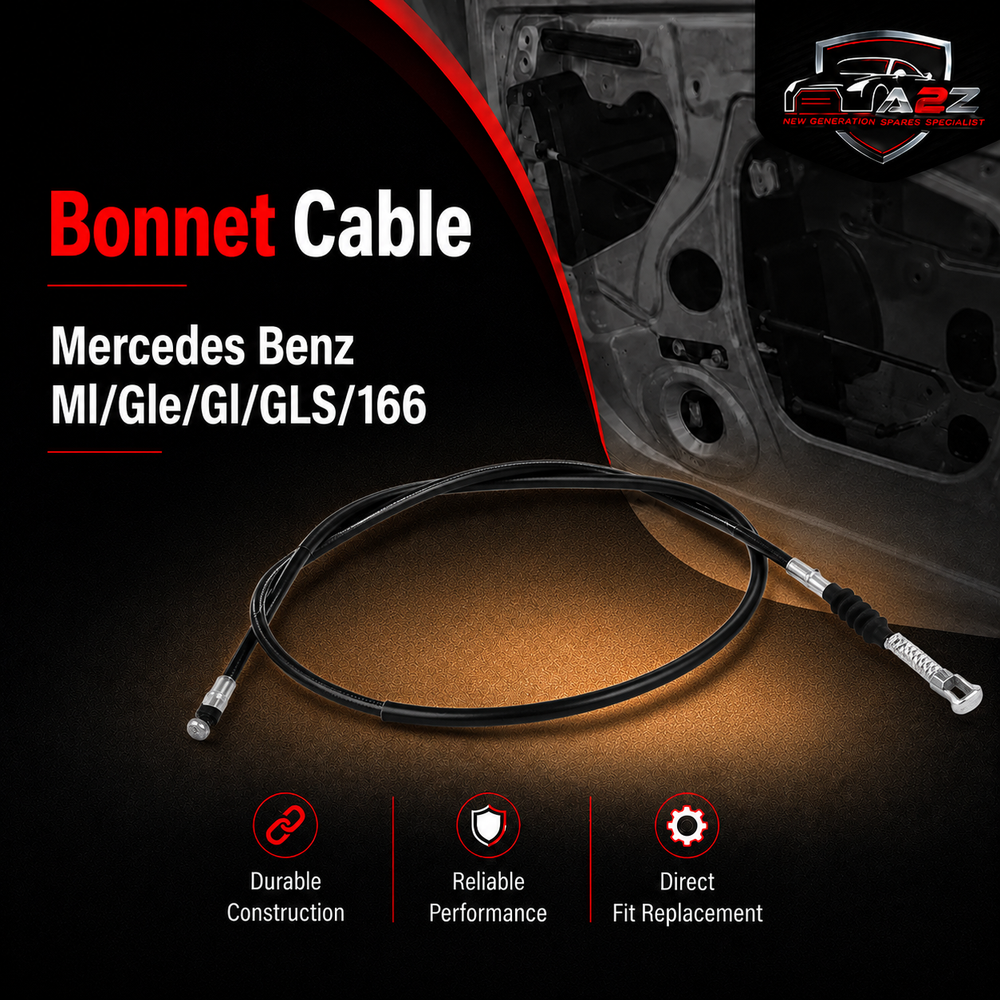 Bonnet Cable A1668801101 A1668800059 Compatible With Mercedes Benz Ml/Gle/Gl/GLS/166
