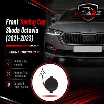 Front Towing Cap 5E3807241 Compatible With Skoda Octavia (2021-2023) Tag No.1055