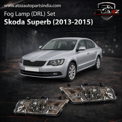 Fog Lamp (DRL) Set Left 3T0941701C 3TD941699A & Right 3T0941702C 3TD941700A Compatible With Skoda Superb (2013-2015) Tag No.178