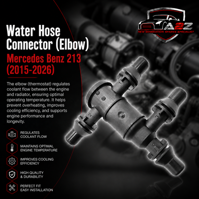 Water Hose Connector (Elbow) 0005061000 Compatible With Mercedes Benz 213 (2015-2026)Tag No.33